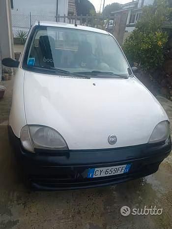 Usata Fiat Seicento 2005 Bianco Utilitaria