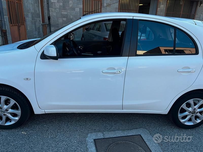 Usata Nissan Micra 2014 Bianco Utilitaria