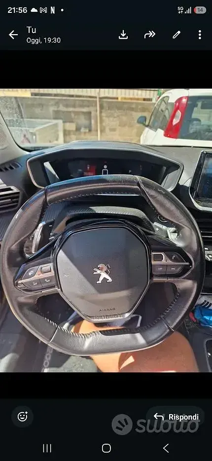 Usata Peugeot 2008 Allure 131 CV (96 kW) 2020 Grigio SUV