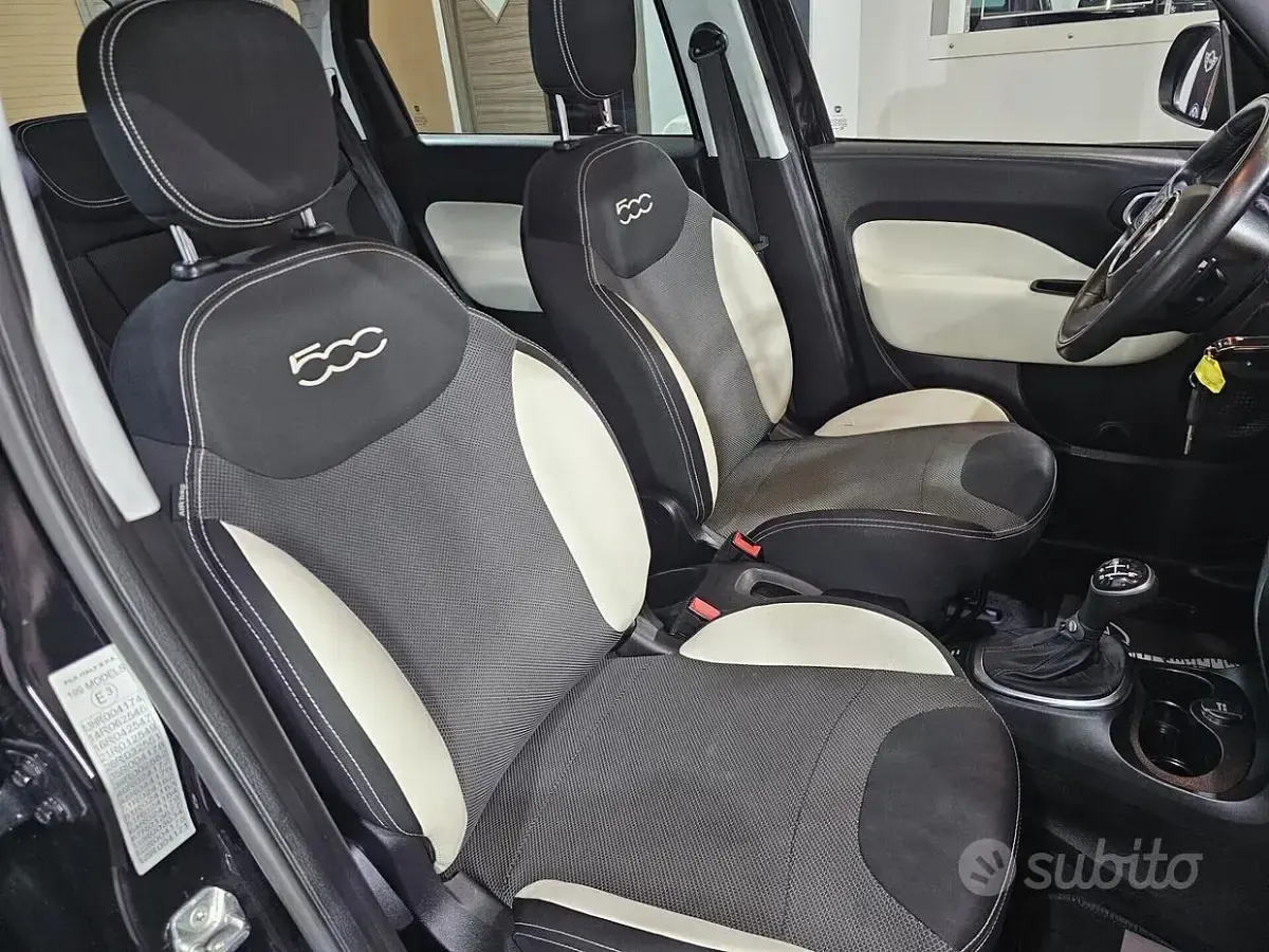 Usata Fiat 500L Trekking 95 CV (69 kW) 2016 Nero Monovolume