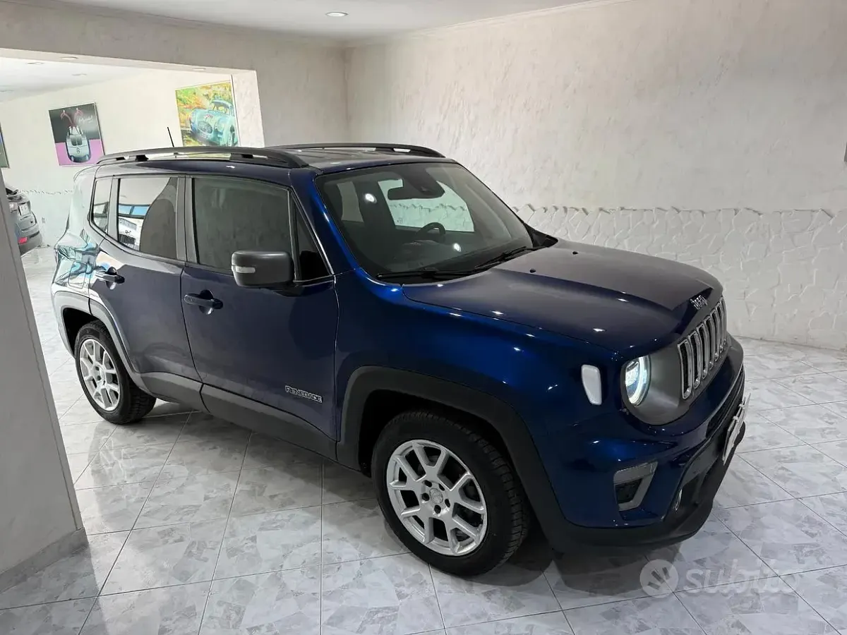Usata Jeep Renegade Limited 131 CV (96 kW) 2021 Blu/azzurro SUV
