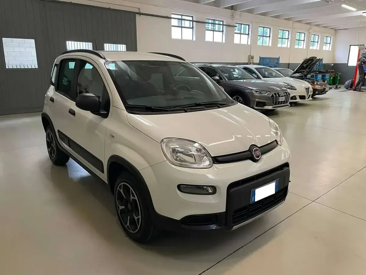 Usata Fiat Panda 4x4 S 86 CV (63 kW) 2020 Bianco Utilitaria