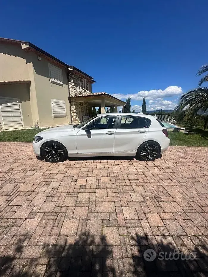 Usata BMW 120 M Sport 184 CV (135 kW) 2014 Bianco Utilitaria