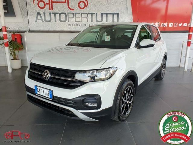 Usata VW T-Cross 115 CV (84 kW) 2020 Bianco pastello SUV