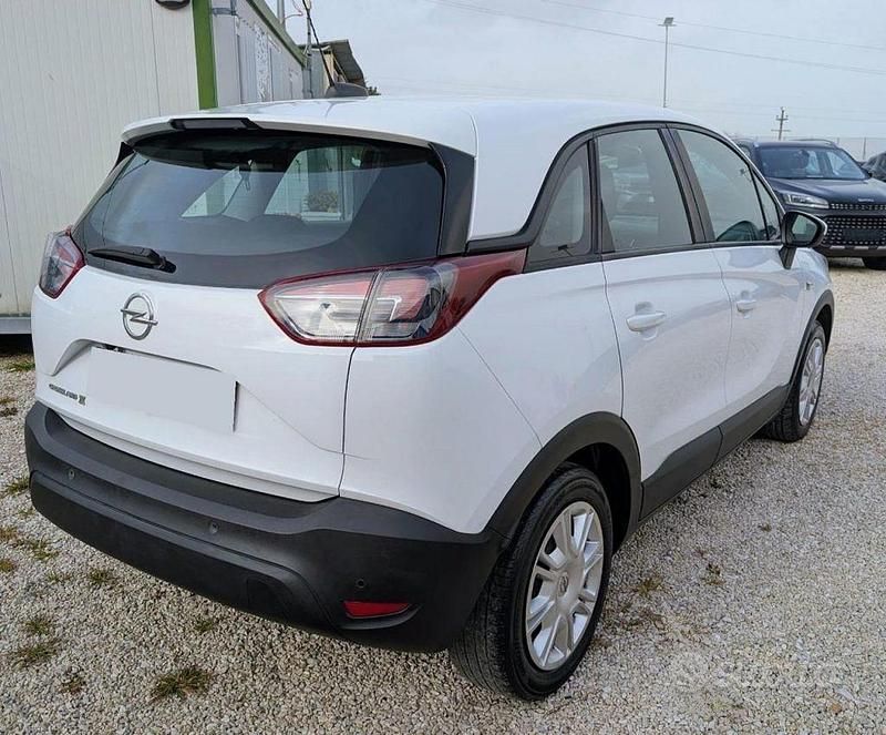 Usata Opel Crossland X S 83 CV (61 kW) 2020 Bianco SUV