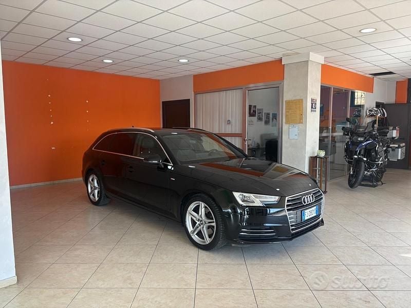 Usata Audi A4 S-Line 150 CV (110 kW) 2016 Nero Station wagon
