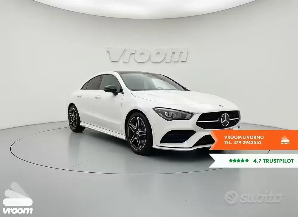 Usata Mercedes CLA180 Premium 116 CV (85 kW) 2023 Bianco Berlina