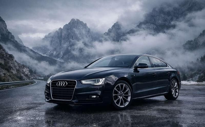 Usata Audi A5 Sportback Ambiente 177 CV (130 kW) 2012 Blu/azzurro Utilitaria