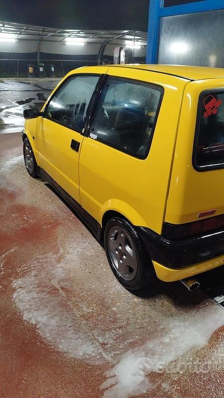 Usata Fiat Cinquecento 1998 Giallo Utilitaria