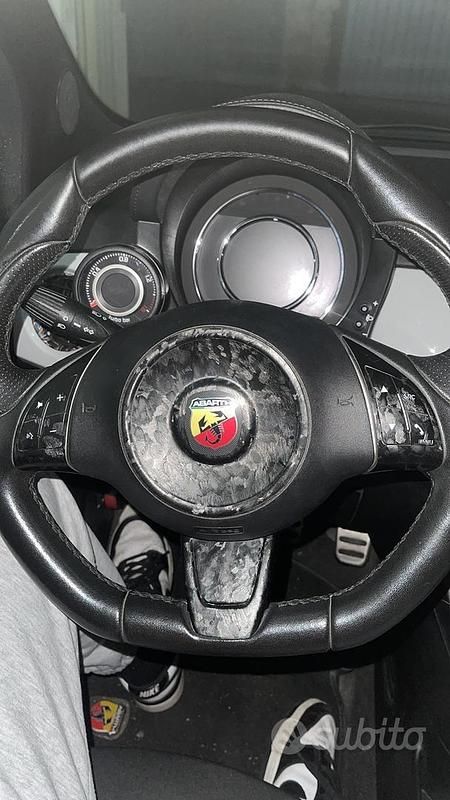 Usata Abarth 500 Custom 135 CV (99 kW) 2015 Grigio Utilitaria