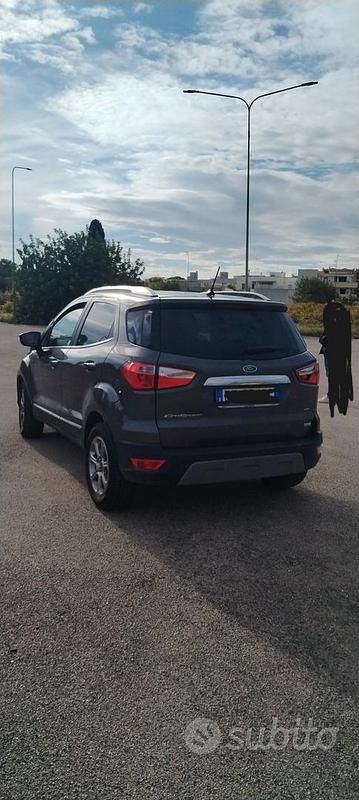 Usata Ford Ecosport Titanium 99 CV (72 kW) 2019 Grigio SUV