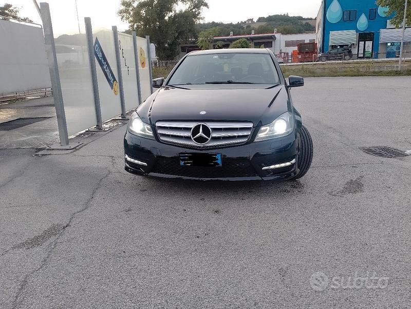 Usata Mercedes C220 2012 Nero Berlina
