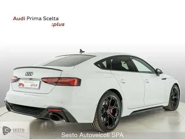 Nuova Audi RS5 Sportback Ambiente 450 CV (330 kW) 2025 Bianco ghiaccio metallizzato Coupé