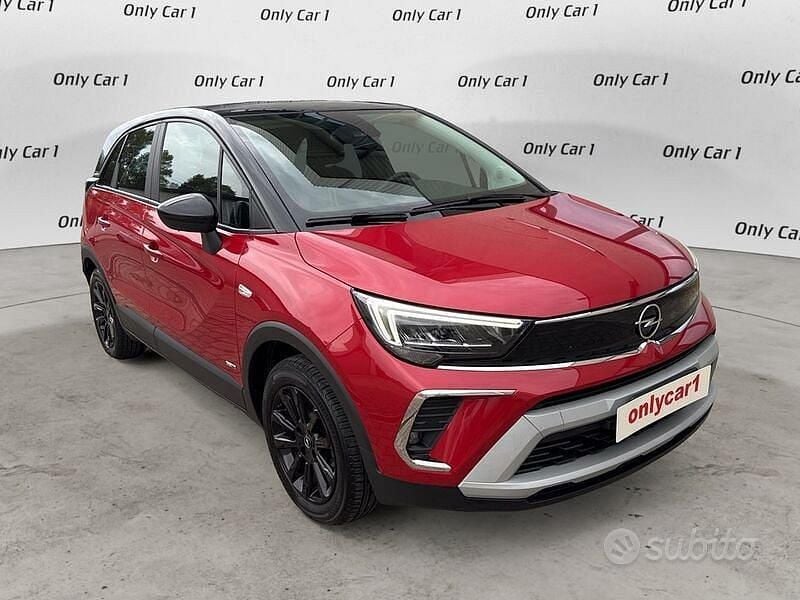 Rosso Usata 2022 Opel Crossland Design & Tech SUV | 13.890 € (Buon prezzo) - Immagine 1/4
