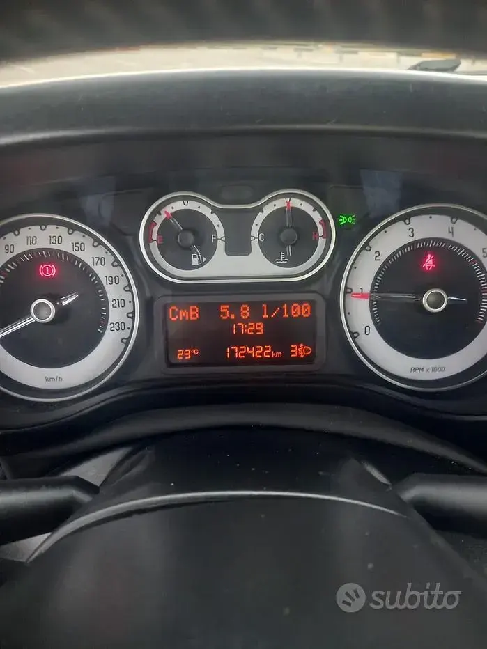 Usata Fiat 500L 84 CV (61 kW) 2015 Nero Monovolume