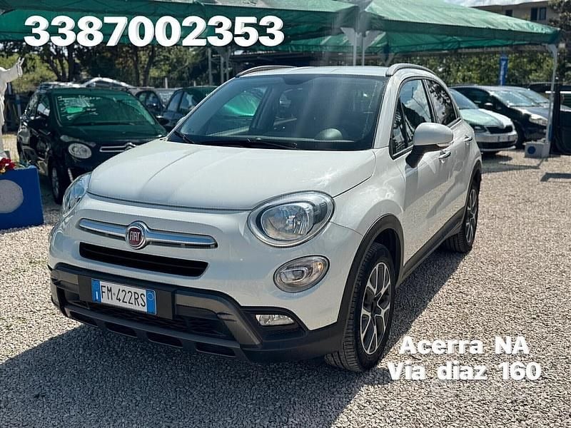 Usata Fiat 500X Cross 95 CV (69 kW) 2018 Bianco SUV