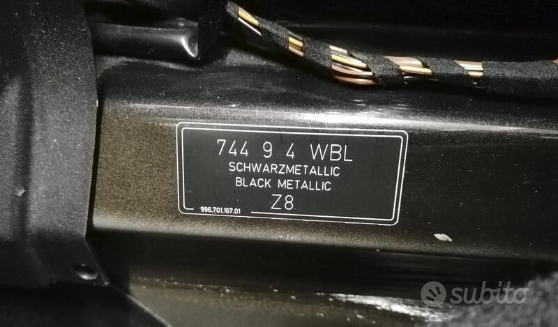 Gebraucht Porsche Boxster 252 PS (185 kW) 2001 Schwarz Cabrio