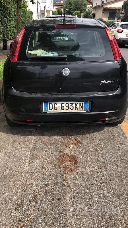 Usata Fiat Punto 75 CV (55 kW) 2007 Nero Utilitaria