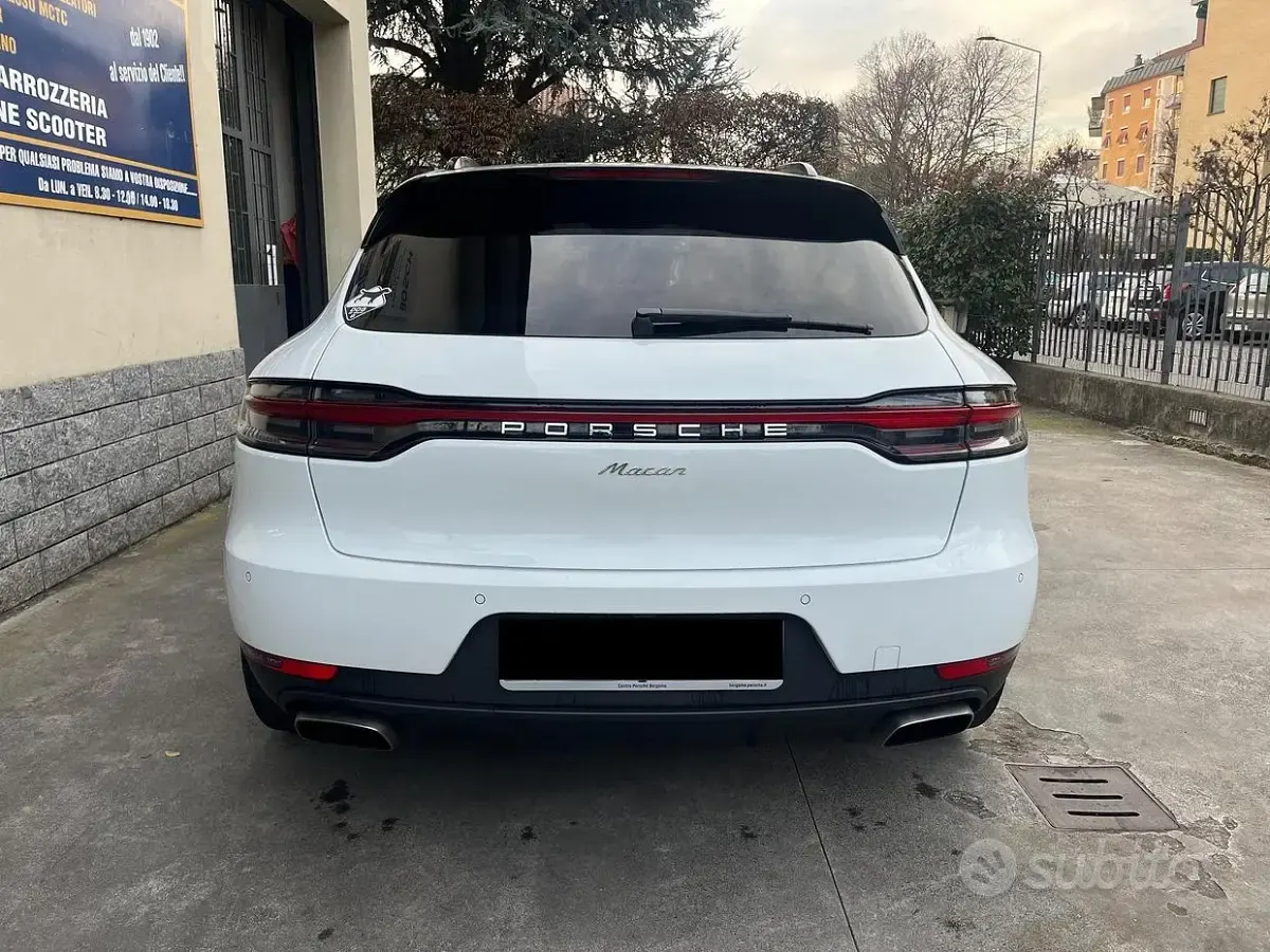 Usata Porsche Macan 245 CV (180 kW) 2019 Bianco SUV