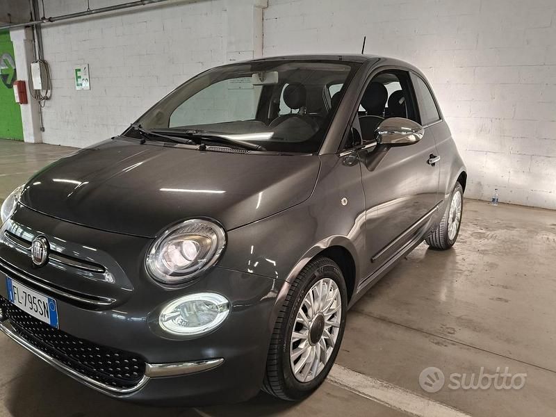 Usata Fiat 500 Lounge 95 CV (69 kW) 2017 Grigio Utilitaria