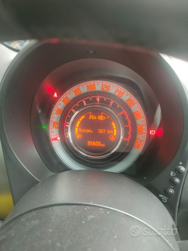 Usata Fiat 500S 69 CV (50 kW) 2017 Verde Utilitaria