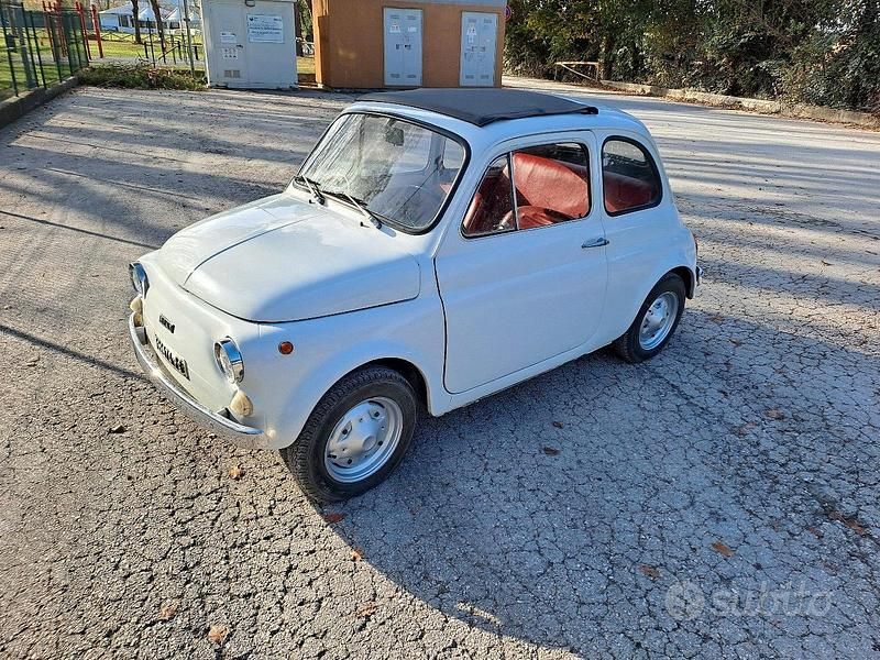 Bianco Usata 1970 Fiat 500 Due volumi | 4000 € - Immagine 1/4