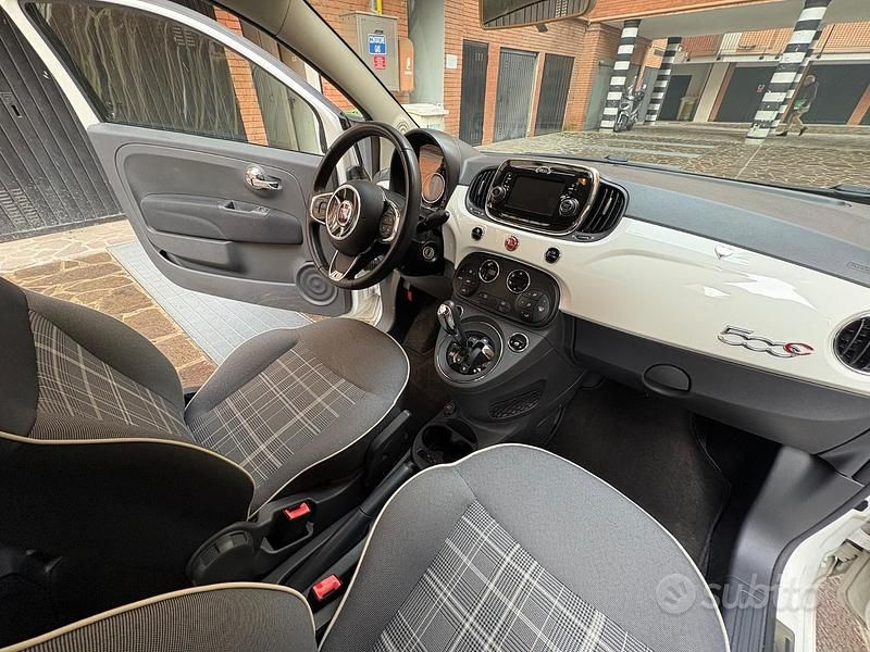 Usata Fiat 500C Lounge 69 CV (50 kW) 2016 Bianco Cabrio