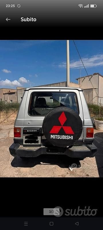 Usata Mitsubishi Pajero Top 95 CV (69 kW) 1988 Grigio SUV