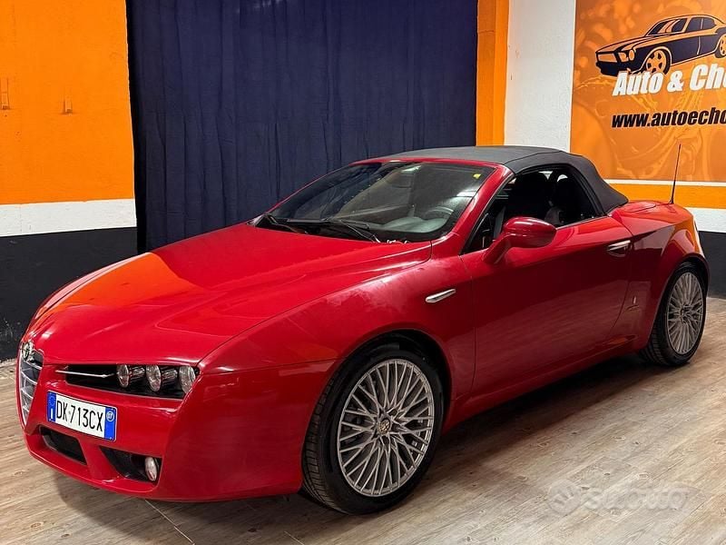 Usata Alfa Romeo Spider Exclusive 185 CV (136 kW) 2007 Rosso Cabrio