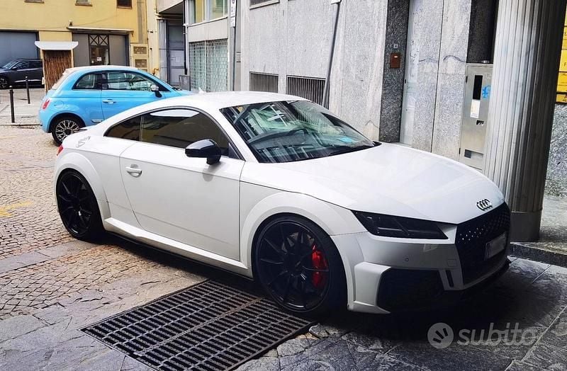 Usata Audi TTS Ambiente 310 CV (228 kW) 2019 Bianco Coupé