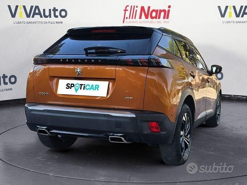 Usata Peugeot 2008 GT 131 CV (96 kW) 2022 Arancione SUV