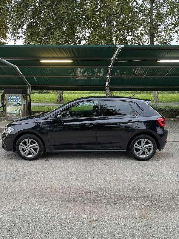Usata VW Polo R-line 95 CV (69 kW) 2023 Nero Berlina