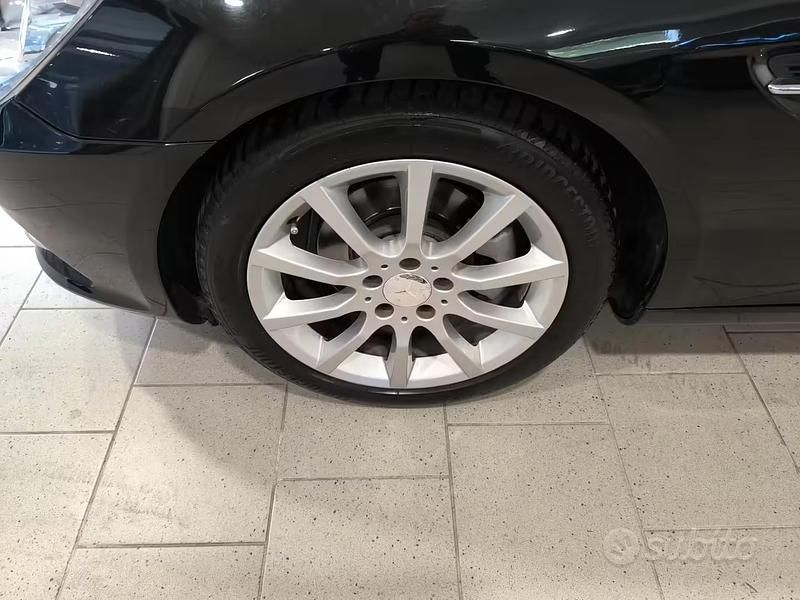 Usata Mercedes SLK200 184 CV (135 kW) 2012 Nero Cabrio