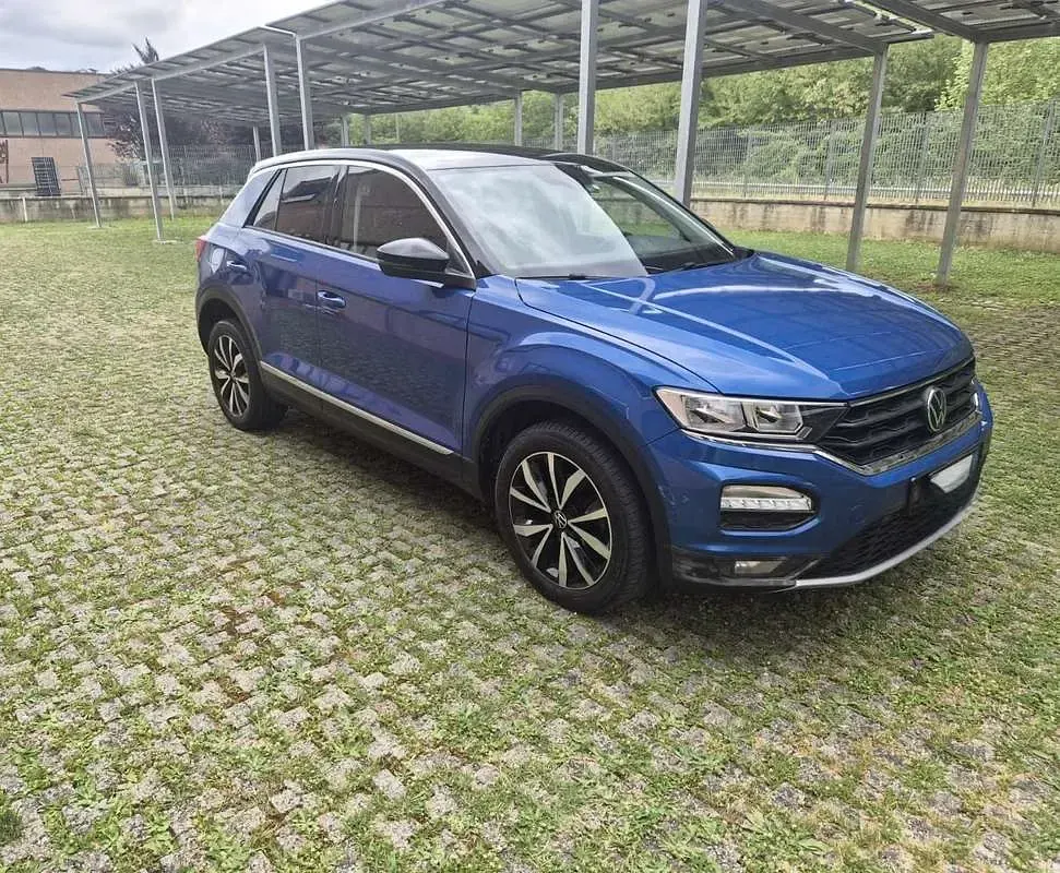 Usata VW T-Roc Style 110 CV (80 kW) 2021 Blu SUV