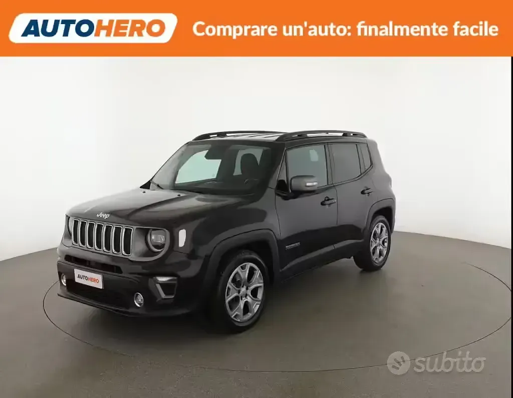 Usata Jeep Renegade Limited 151 CV (111 kW) 2019 Nero SUV
