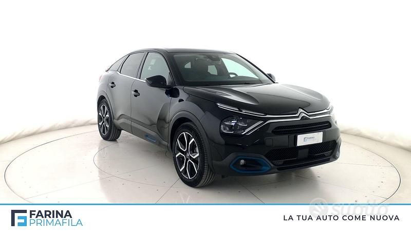 Usata Citroën e-C4 Shine 100 kW (136 CV) 2022 Nero Berlina