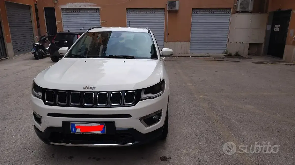 Usata Jeep Compass 140 CV (102 kW) 2017 Bianco SUV