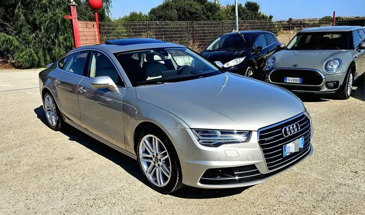 Usata Audi A7 Business Plus 272 CV (200 kW) 2017 Giallo Utilitaria