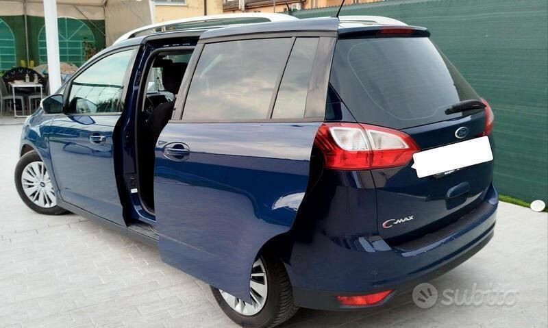Usata Ford C-MAX 150 CV (110 kW) 2016 Blu Monovolume