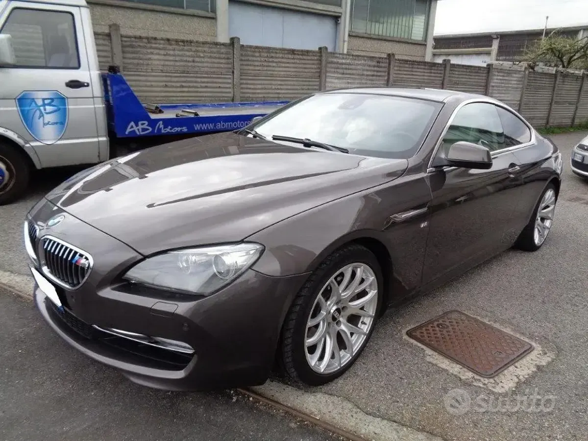 Usata BMW 640 Comfort Edition 313 CV (230 kW) 2012 Grigio Coupé