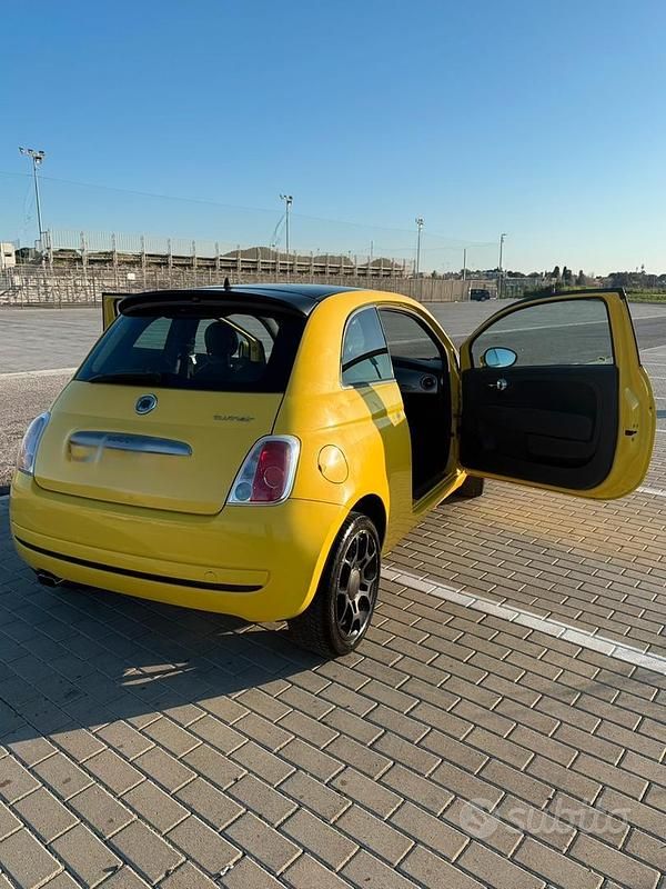 Usata Fiat 500 85 CV (62 kW) 2011 Giallo Berlina