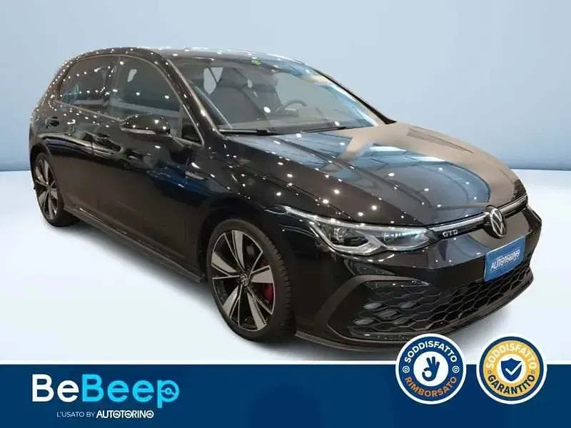 Usata VW Golf VII GTD 200 CV (147 kW) 2021 Nero Utilitaria
