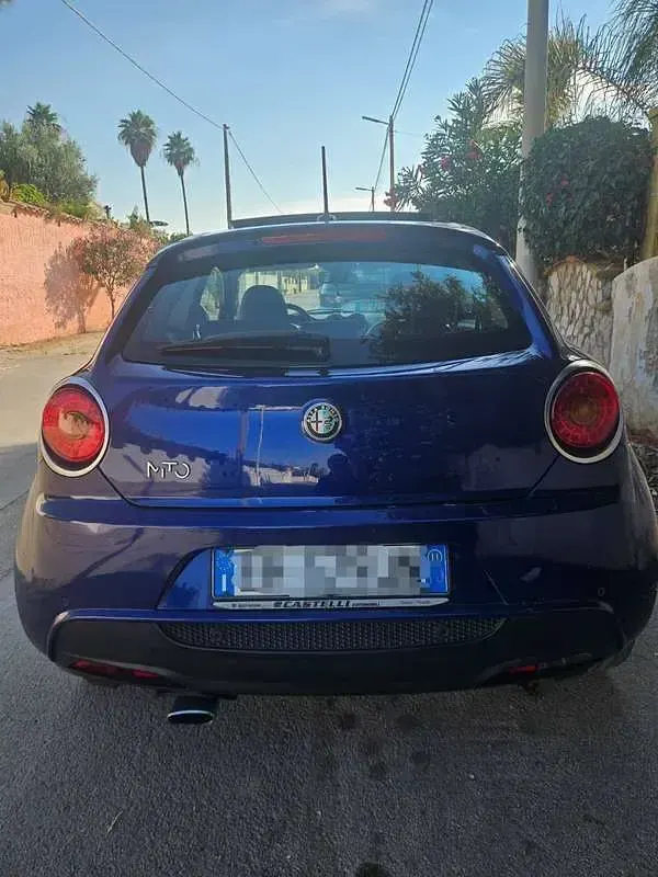 Usata Alfa Romeo MiTo Distinctive 135 CV (99 kW) 2011 Blu/azzurro Utilitaria