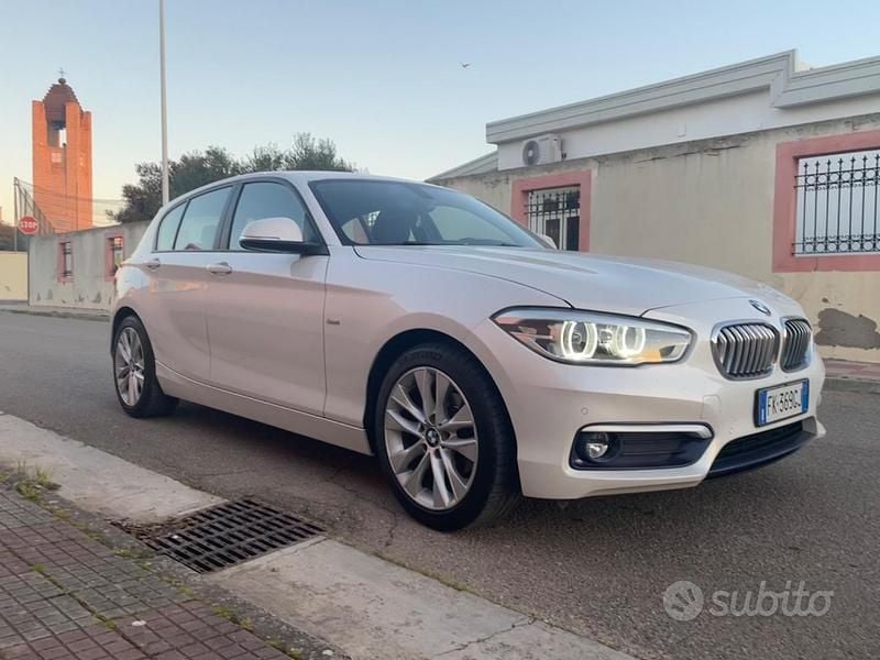 Usata BMW 116 116 CV (85 kW) 2017 Bianco Utilitaria