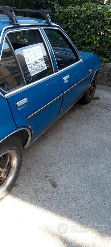 Occasion Opel Ascona 1970 Bleue Berline