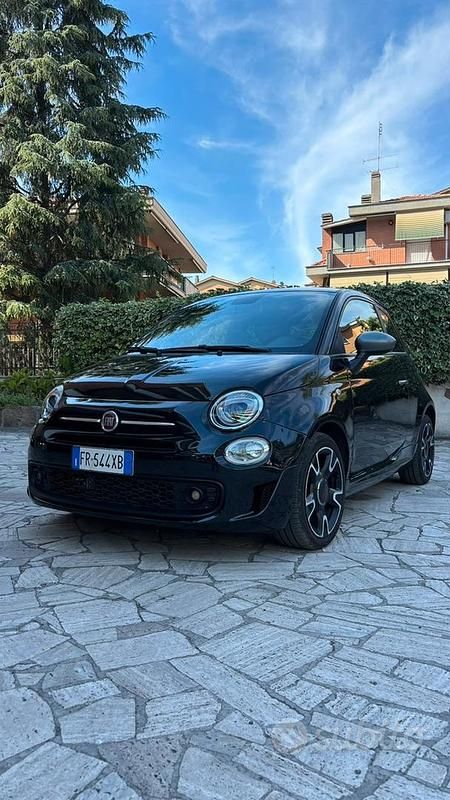 Usata Fiat 500S S 2018 Nero Utilitaria