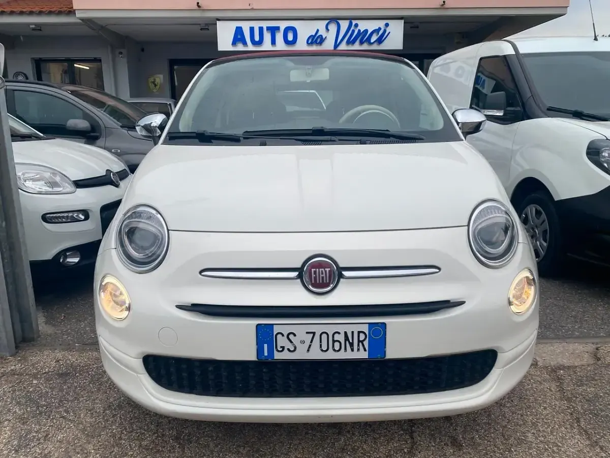 Usata Fiat 500C 69 CV (50 kW) 2024 Bianco Cabrio