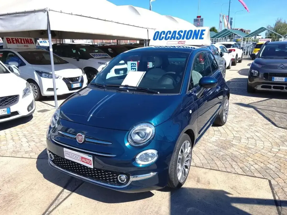 Usata Fiat 500 Star 69 CV (50 kW) 2021 Blu di blu Utilitaria