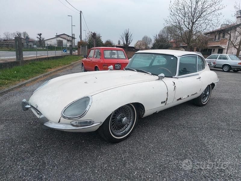 Usata Jaguar E-Type 1960 Bianco Coupé