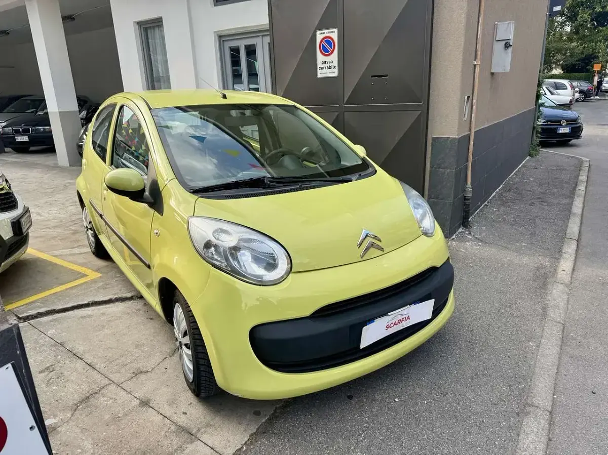 Usata Citroën C1 68 CV (50 kW) 2007 Giallo Utilitaria